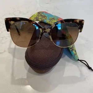 NEW Maui Jim Mariposa tortoise shell polarized sunglasses. MAUI JIM MARIPOSA MJ 817-10L TORTOISE GOLD W/ HCL BRONZE  main image 2